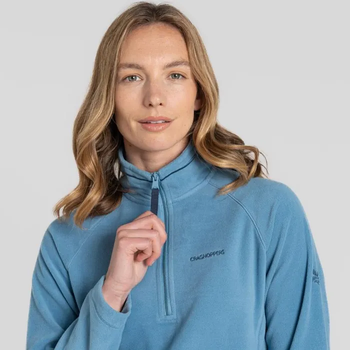 Womens Half Zip Fleece Craghoppers Nation Trust Miska Half Zip Fleece Light Denim Womens Half Zip Fleece Craghoppers Nation Trust Miska Half Zip Fleece Light Denim