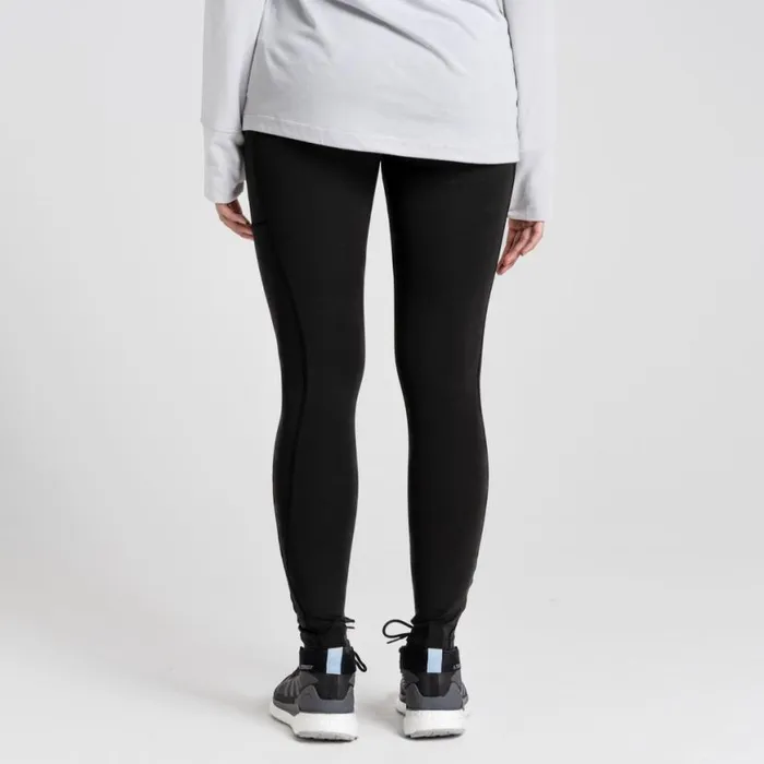 Womens Leggings Craghoppers Kiwi Pro Leggings Black Womens Leggings Craghoppers Kiwi Pro Leggings Black