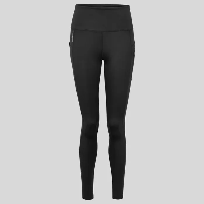 Womens Leggings Craghoppers Kiwi Pro Leggings Black Womens Leggings Craghoppers Kiwi Pro Leggings Black