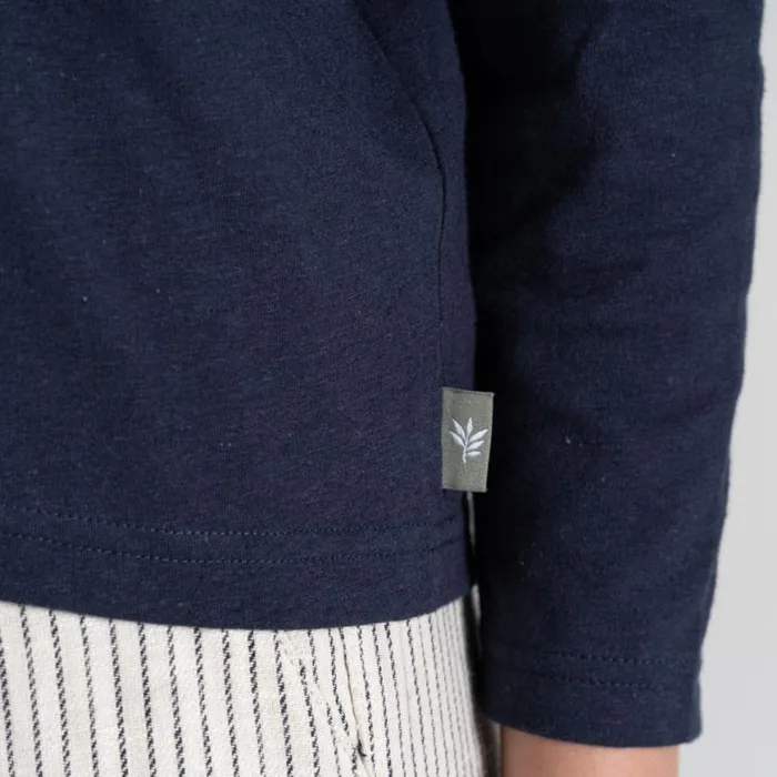 Womens Long Sleeve Craghoppers Nosibotanical Emere Long Sleeved Top Blue Navy Womens Long Sleeve Craghoppers Nosibotanical Emere Long Sleeved Top Blue Navy