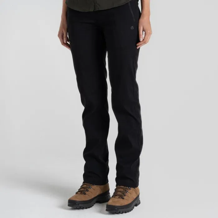 Womens Walking Trousers Craghoppers Expert Kiwi Pro II Trousers Black Womens Walking Trousers Craghoppers Expert Kiwi Pro II Trousers Black