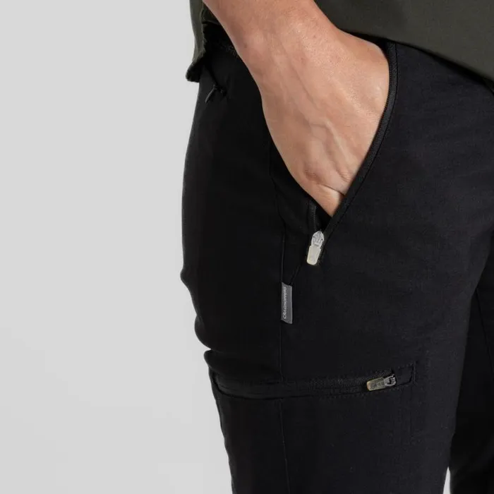 Womens Walking Trousers Craghoppers Expert Kiwi Pro II Trousers Black Womens Walking Trousers Craghoppers Expert Kiwi Pro II Trousers Black