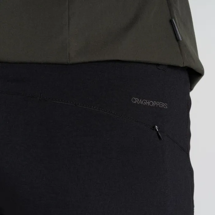 Womens Walking Trousers Craghoppers Expert Kiwi Pro II Trousers Black Womens Walking Trousers Craghoppers Expert Kiwi Pro II Trousers Black
