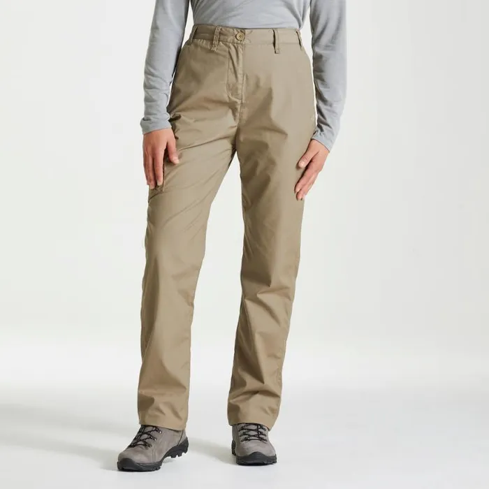 Womens Walking Trousers Craghoppers Expert Kiwi Trousers Pebble
