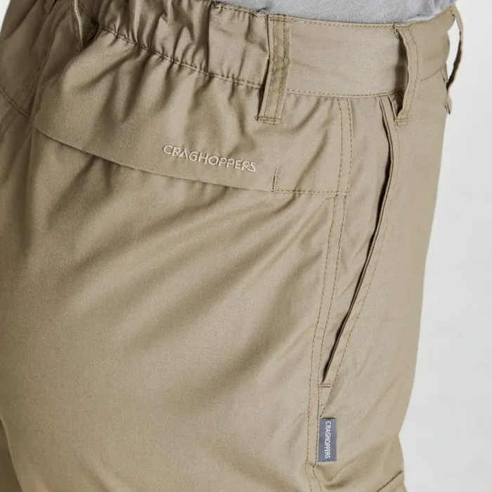 Womens Walking Trousers Craghoppers Expert Kiwi Trousers Pebble Womens Walking Trousers Craghoppers Expert Kiwi Trousers Pebble