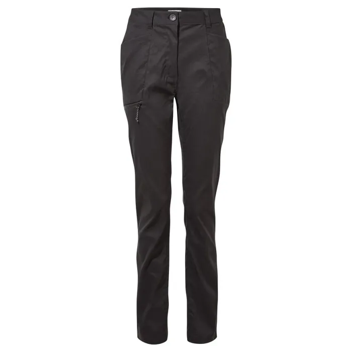 Womens Walking Trousers Craghoppers Kiwi Pro High Waisted Trousers Black Womens Walking Trousers Craghoppers Kiwi Pro High Waisted Trousers Black