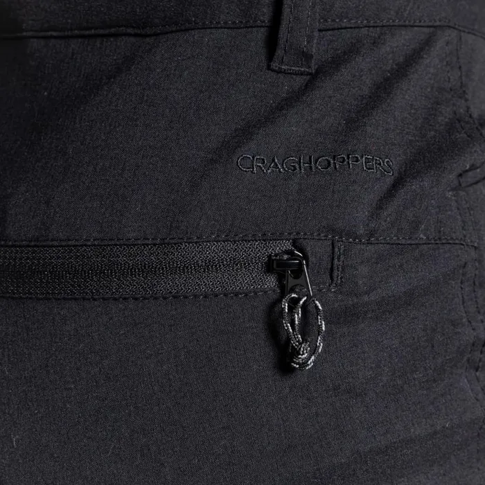 Womens Walking Trousers Craghoppers Kiwi Pro High Waisted Trousers Black Womens Walking Trousers Craghoppers Kiwi Pro High Waisted Trousers Black
