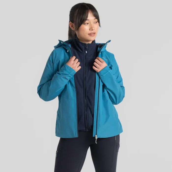 Womens Waterproof Jackets Craghoppers Sariah Waterproof Jacket Tay Blue Womens Waterproof Jackets Craghoppers Sariah Waterproof Jacket Tay Blue