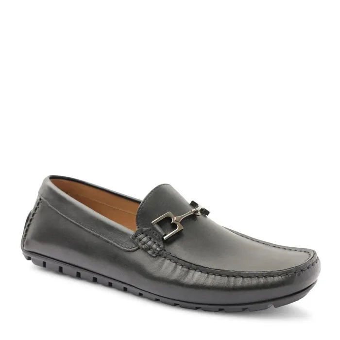 Xander Leather Driving Moccasin 8211 Black Men Bruno Magli Casual Shoes