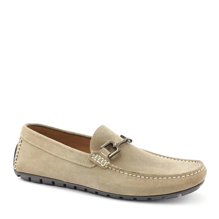 Xander Suede Driving Moccasin 8211 Taupe Men Bruno Magli Loafers and Slipons