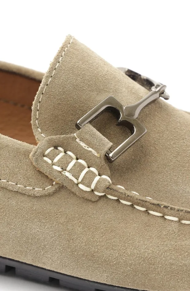 Xander Suede Driving Moccasin 8211 Taupe Men Bruno Magli Loafers and Slipons