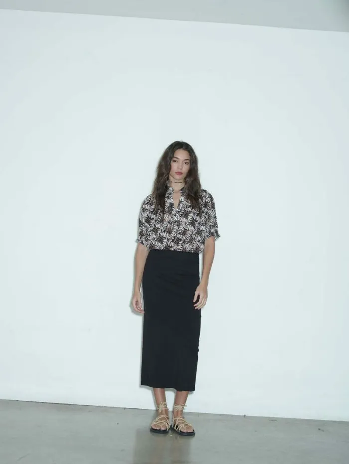 Xirena Black Lenny Skirt Women Skirts