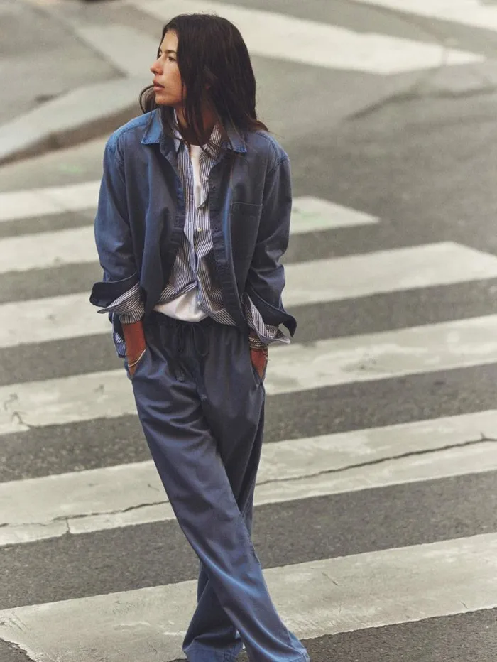 Xirena Blue Storm Dash Twill Pant Women Pants and Jumpsuits