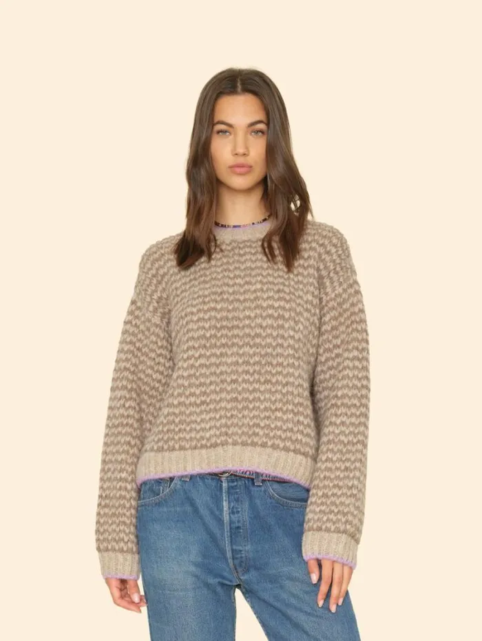 Xirena Cafe Au Lait Mabel Sweater Women Sweaters and Jackets