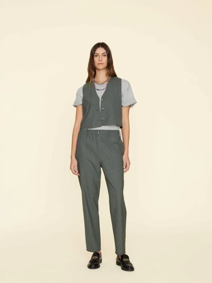 Xirena Charcoal Melange Mercer Pant Women Pants and Jumpsuits