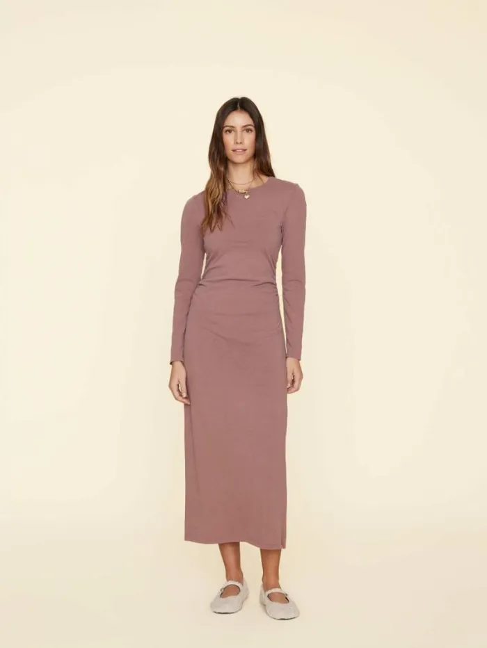 Xirena Dark Rose Wiley Dress Women Dresses