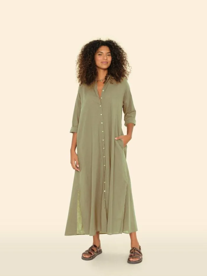 Xirena Dark Seagrass Boden Dress Women Dresses