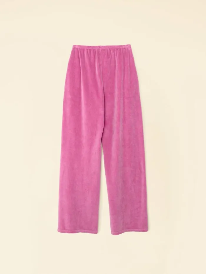 Xirena French Rose Mavis Velour Sweatpant Women Sweats and Tees