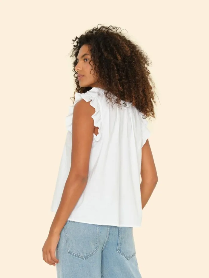 Xirena White Bex Top Women Tops