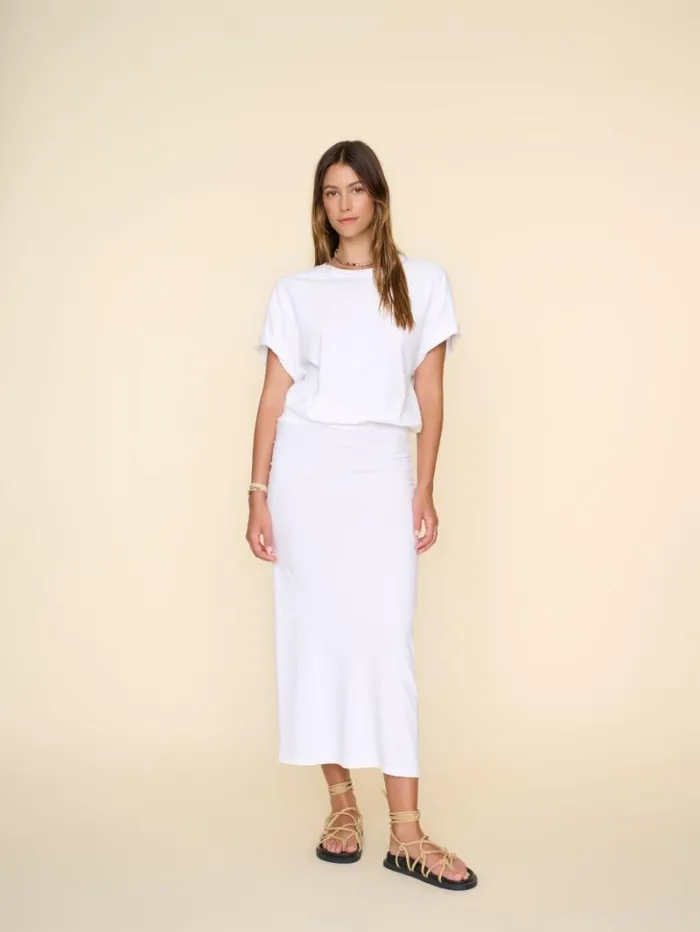 Xirena White Lenny Skirt Women Skirts